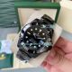 High Replica Rolex Submariner Watch Black Face Rose Black strap Black Ceramic Bezel  40mm (8)_th.jpg